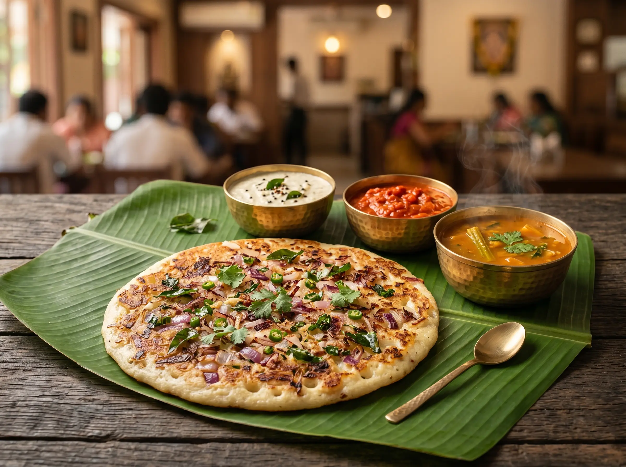 Onion Uttapam